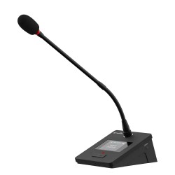 Huain HY-ES5810C - Беспроводной конференц-блок 2,4 ГГц с таймером для речи и аккумуляторами (блок председателя)
