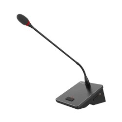 Huain HY-6303C - Проводная цифровая система для проведения конференций HUAIN с камерой и микрофоном для отслеживания (блок председателя)