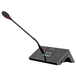 Huain HY-6985C2 - Конференц-система Digital Gooseneck с электронным дисплеем (блок председателя) (с правом голоса)