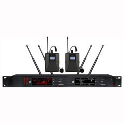 Huain HY-CU1612ML - Двухканальный беспроводной петличный микрофон UHF Wireless True Diversity
