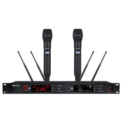 Huain HY-CU1612MS - Двухканальный беспроводной ручной микрофон UHF Wireless True Diversity